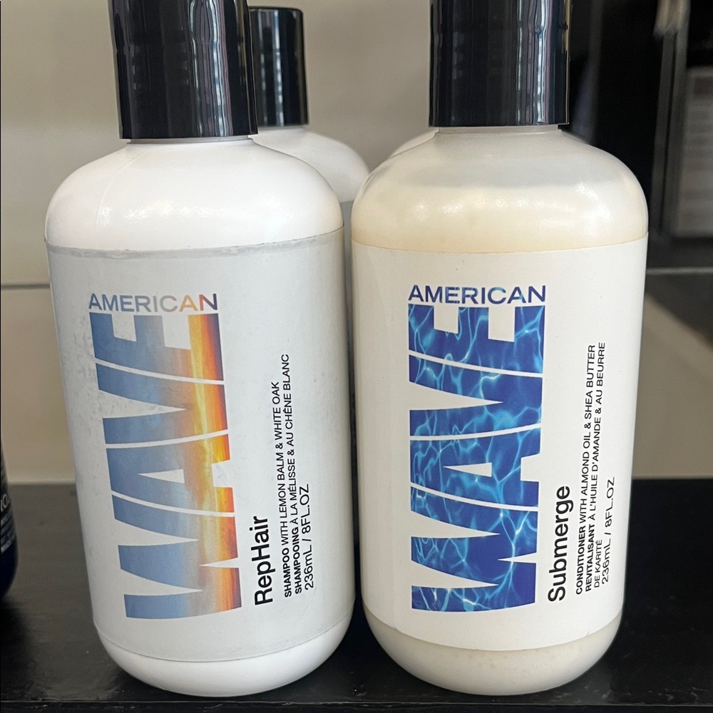 American Wave Hair Care Set shampoo + conditioner